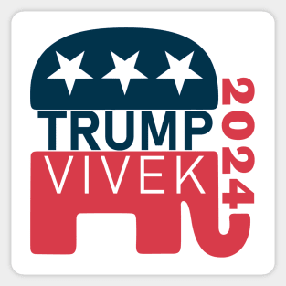 TRUMP VIVEK 2024 Sticker